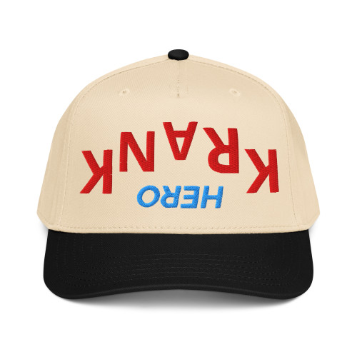 1mulisha KRANK HERO Upside Down Lettering 5 panel Cap