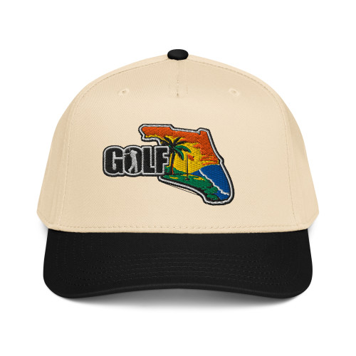 1mulisha GOLF FLORIDA 5 Panel Cap