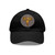 wills1mulisha GOLD LOGO Dad Hat With Leather Patch (Round)