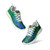 wills1mulisha BOWLES 956 Blue/Green Custom Men’s Athletic Shoes