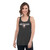 wills1mulisha WHITE LOGO Women's Flowy Racerback Tank