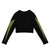 wills1mulisha TEAM MOTOX Recycled Long-Sleeve Crop Top