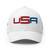 wills1mulisha U S A KRANK GOLF AMERICAN FLAG Structured FlexFit Twill Cap