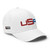 wills1mulisha U S A KRANK GOLF AMERICAN FLAG Structured FlexFit Twill Cap