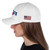 wills1mulisha U S A KRANK GOLF AMERICAN FLAG Structured FlexFit Twill Cap