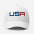 wills1mulisha USA THE HERO PROGRAM AMERICAN FLAG Embroidered Structured FlexFit Twill Cap