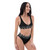 1MULISHA AZTEC BLACK Recycled High-Waisted Bikini