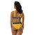 1MULISHA AZTEC GOLD Recycled High-Waisted Bikini