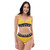 1MULISHA AZTEC GOLD Recycled High-Waisted Bikini