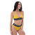 1MULISHA AZTEC GOLD Recycled High-Waisted Bikini