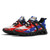 1MULISHA PATRIOTIC Men's MD Elastic Sport Sneakers Tennis Shoes