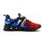 1MULISHA PATRIOTIC Men's MD Elastic Sport Sneakers Tennis Shoes