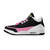 1mulisha Women's High Top Retro Leather Basketball Sneakers (Pink)