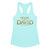 1mulisha HOUSE OF DAVID MULISHA CREST Women’s Fitted Racerback Tank Top