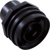 Eyeball Fitting, WW Flush Mount, 1-1/2"Insider, 2-1/4"fd, Blk