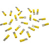 Disconnect, Female, 12-10AWG, .250 Tab, Yellow, Quantity 25