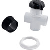 Diverter Valve, Hydro-Air/BWG Hydroflow, 1"s, 3 Port, Black