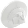 Inlet Fitting, Infusion Vent., 1" Insider Glueless, w/ Flange, White