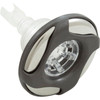 Jet Intl, WW Mini Storm Glo, Swirl, 3-3/16"fd, Rfld, SS/DkGry, Thd