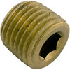 Drain Plug, Val-Pak AquaFlo A/AC Series, 1/4" Brass