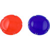 Light Lens Kit, Pent, Am Prod, HiLite, Blue, Red, Plastic