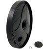 Wheel, Zodiac Polaris 360/380, Double Side, Black