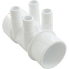 Manifold, 3/4" Barb, 4 Port, 2" Slip x 2" Spigot