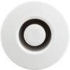 Thru-Wall Drywell Fitting, Len Gordon, White