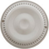 Main Drain Grate, Afras, Anti Vortex, 7-3/4" DIA, White, w/ Ring & Screw