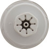 Air Button, CMP Slim, 1-3/8"hs, 1-3/4" Cap, White