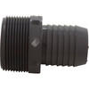 Barb Adapter, Lasco, 1-1/2"mpt x 1-1/4"b, PVC