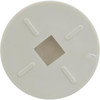Washer Assembly, Recessed Plastic w/Cover, White