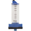 Flowmeter, Rola-Chem Top Mount, 1-1/2" PVC, 25-60 GPM