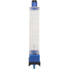 Flowmeter, Rola-Chem Top Mount, 1-1/2" PVC, 25-60 GPM