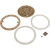 8In Galaxy Cover, Ring, Gasket, Screws, Tan