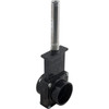 Gate Valve, 3 pc Pneumatic, Valterra, 2"s x 2"s, 40psi