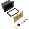 Light J-Box, Pent, (2) 3/4" Ports, (1) 1/2" Port, Brass Base