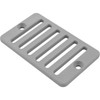 2"X4" Deck/Gutter Drain Grate-Gray