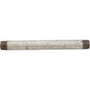 Nipple, Galvanized, 10" x 3/4" Male Pipe Thread