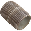 Nipple, Galvanized, 3/4" Male Pipe Thread x Close