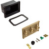 Light Junction Box, Pentair, (3) 1/2" Ports, Brass Base