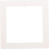 Frame Grate, Waterway 9" X 9", White