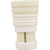 Zodiac High Flow Threaded Cleaning Head, Light Cream