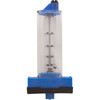 Flowmeter, Rola-Chem Top Mount, 1" PVC, 10-30 GPM