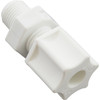 Compression Fitting, Generic, 1/8"mpt x 1/4" Tube, Plastic