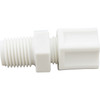 Compression Fitting, Generic, 1/4"mpt x 5/16" Tube, Plastic