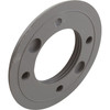 Vinyl Pool Return Faceplate Threaded Gray