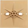 Skimmer Cover, CMP, Square, Tan, (Insert)