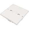 Square Lid And Collar Assembly, White