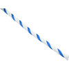 Polypropylene Rope, 3/4"dia, 2 White 1 Blue Strand, 300ft